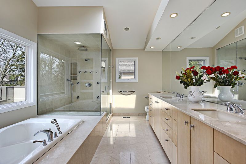 Modern Bathroom with Custom Shower